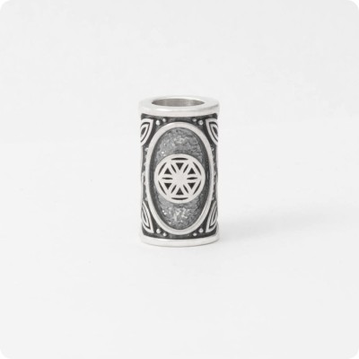 Шарм - богатырь из серебра Цветок Жизни